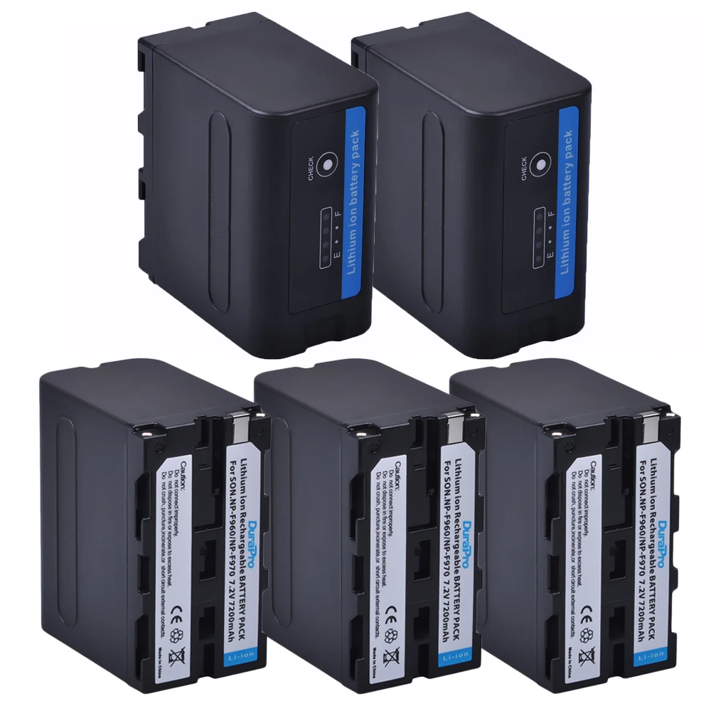 Аккумулятор с индикатором 7 2 В 7200 мА/ч для Sony F950 F330 F550 F570 F750 F770 MC1500C 190P 1000C