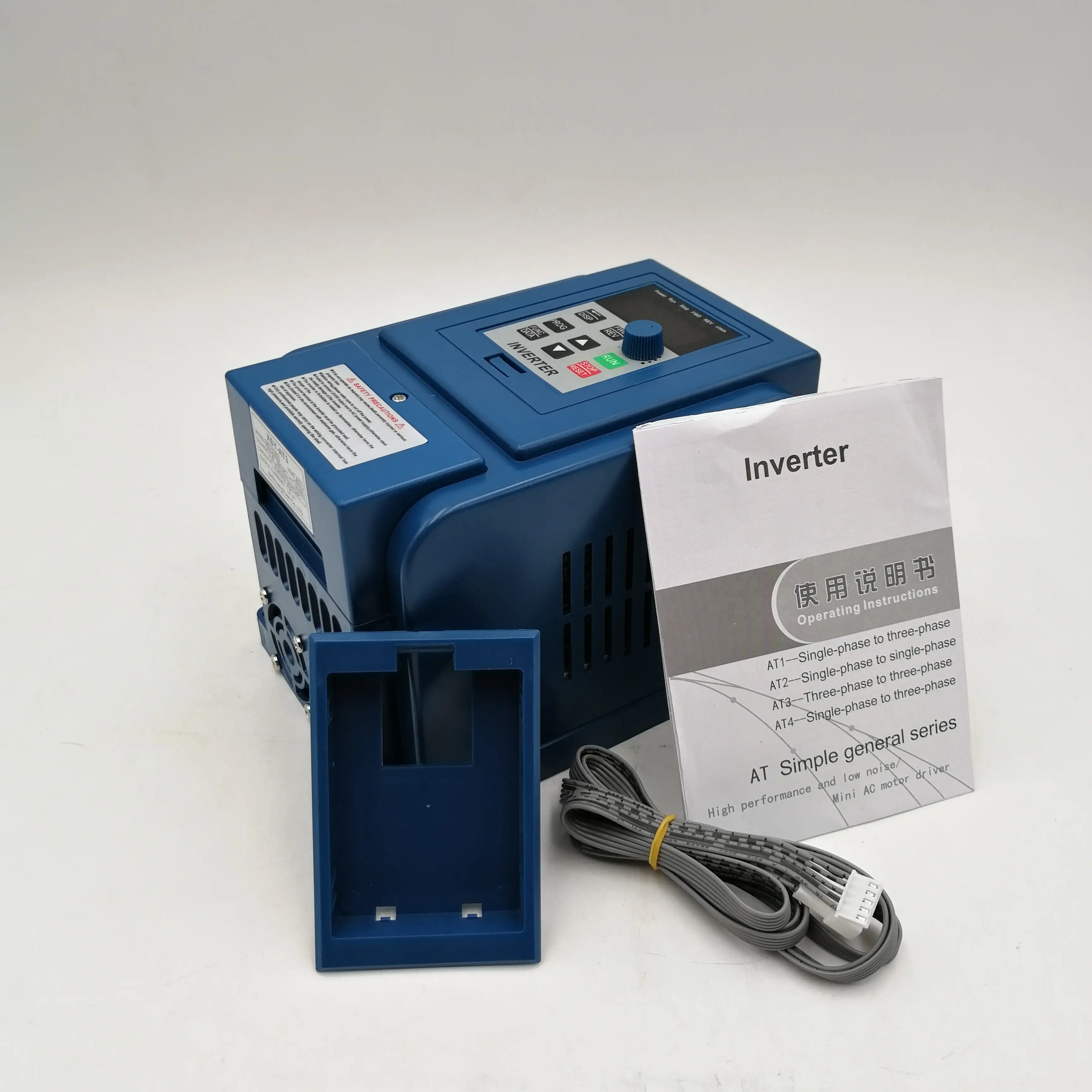 VFD AC 380 в 750 Вт/1.5 кВт/2.2 кВт/4 кВт привод переменной частоты 3 фазный регулятор
