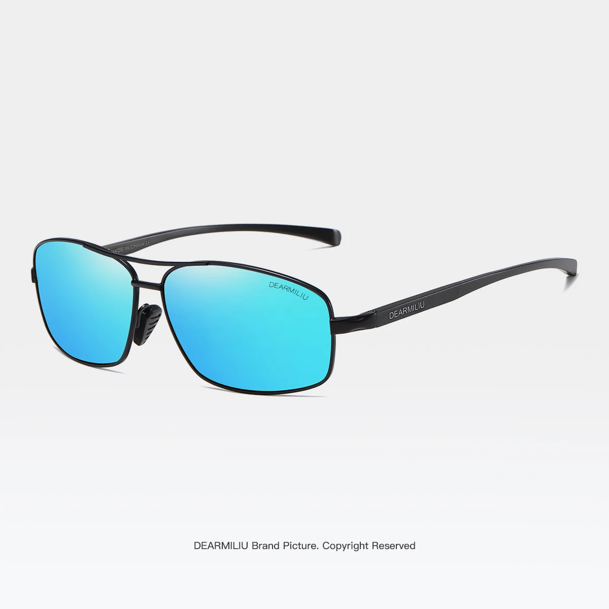 DEARMILIU брендовые винтажные Ретро Дизайнерские мужские поляризованные солнцезащитные очки Квадратные Классические мужские солнцезащитные очки UV400 N7088