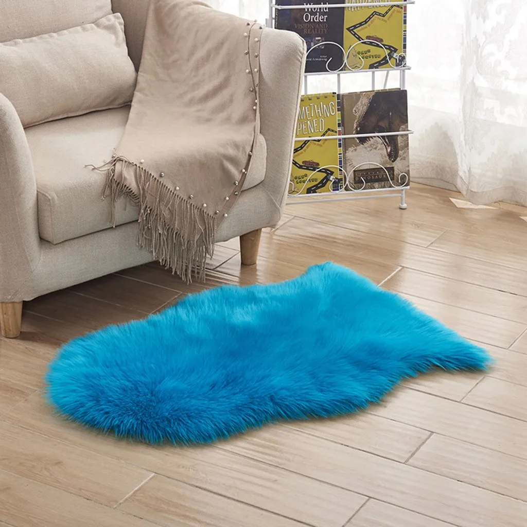 Autumn And Winter Home Carpet Bedroom Living Room Rloor Mat Modern Window Pad Office 15 Colors Rug 40X60cm |