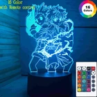 Hunter x Hunter Hisoka Killua Kurapika Аниме Фигурка настольная лампа Декор для дома Забавная детская фигурка