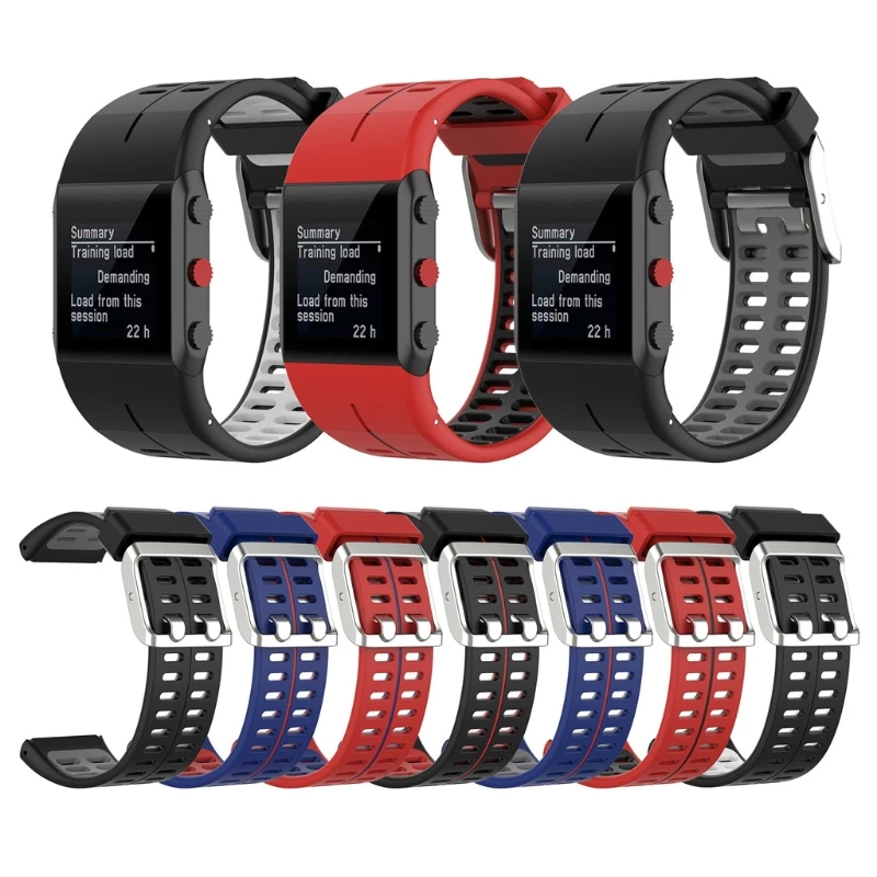ALLOYSEED Silicone Replacement Wrist Watch Band for Polar V800 Smart Bracelet with Tool Smart watch Strap for Men Women high quality comfortable silicone replacement wrist watch band for polar v800 smart bracelet with tool smart watch strap