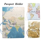 Чехол для паспорта, удобный многофункциональпосылка защитный зажим, Дорожная карта, держатель для паспорта, внешняя сумка для паспорта