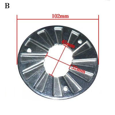 Пламенный диск OD102MM с одним отверстием или двойным устойчивая пластина