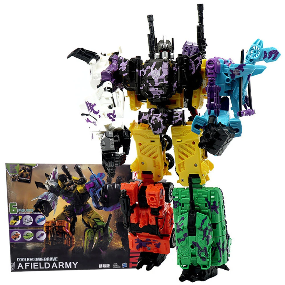 Фигурка-трансформер игрушка HZX G1 IDW Bruticus модель из фильма пять подходит для Defensor ABS