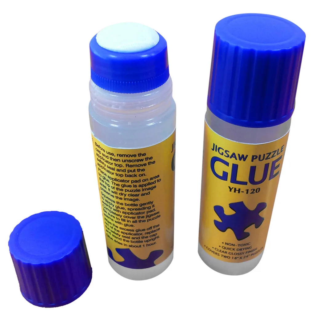 

120ml Non-toxic Eco-friendly Glue Jigsaw Puzzles Conserver Self Apply Fast Dry For Diy Sticking Paper Liquid Transparent Gel