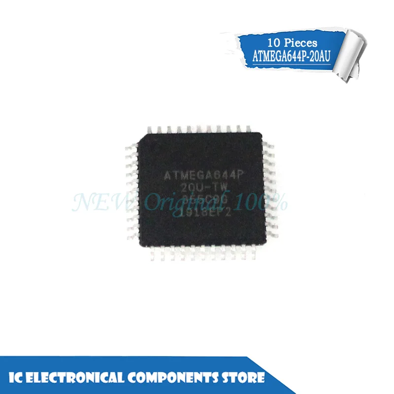 

New original ATMEGA644P-20AU TQFP-44 IC 10pcs/lot