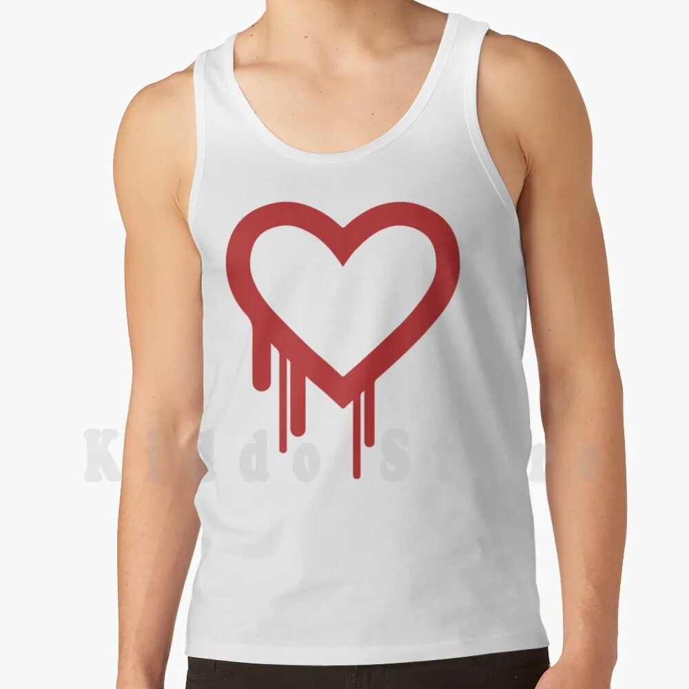 

Heartbleed Tank Tops Vest Sleeveless Heart Bleed Heartbleed Bug Ssl Error Internet Web Hack Encryption Password