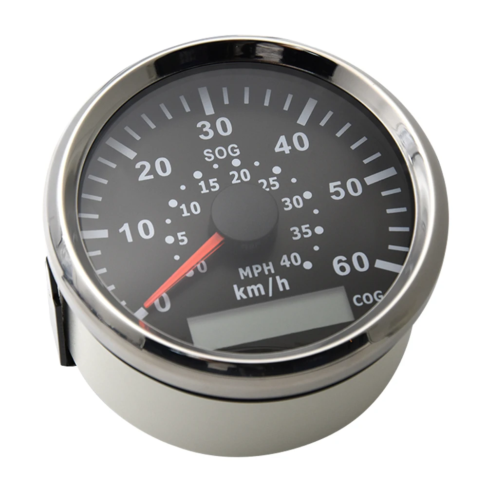 85 мм GPS измеритель скорости 60 км/ч с красной подсветкой для мотоцикла авто