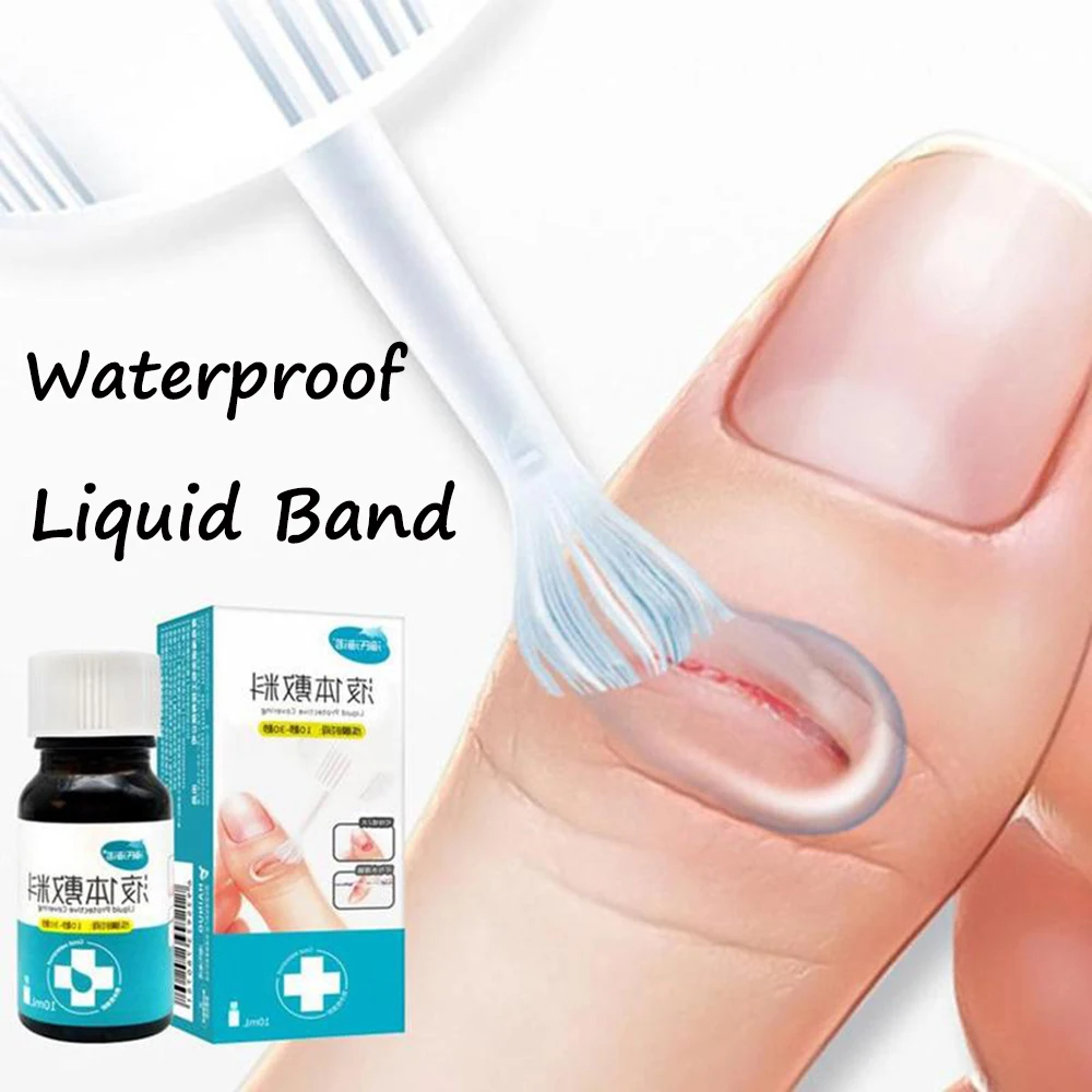 1 флакон 10 мл водостойкая жидкая лента повязка лечебный гель дезинфекция