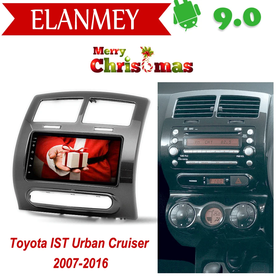 Фирменное подлинное Android 9,0 автомобильное радио для Toyota IST Urban Cruiser 2007- Автомобильный gps навигатор Автомобильный мультимедийный автомобильный рекордер