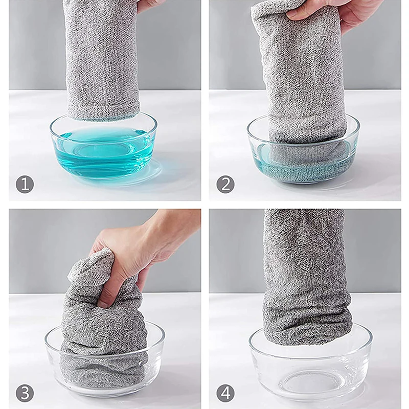 Угольное бамбуковое волокно для сушки волос Головные уборы шапочка полотенце