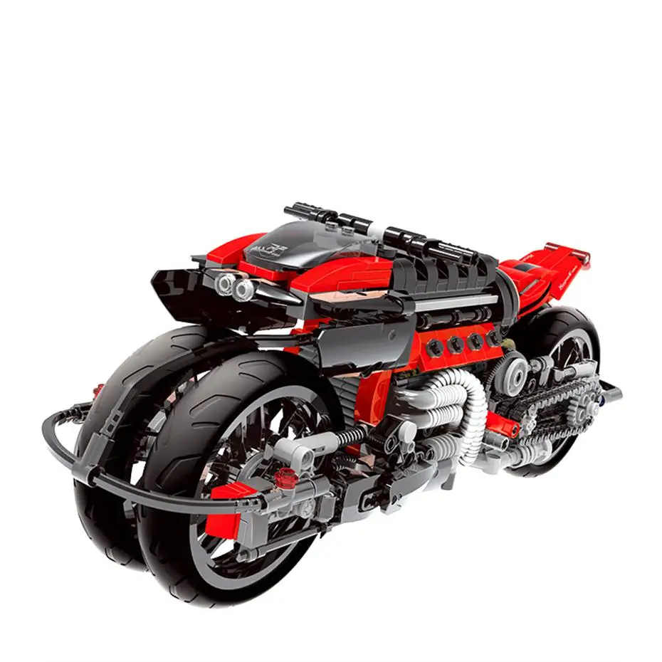 Technic Series The Off-road Motorcycle Motorbike Sets Building Blocks Bricks Educaitonal Toys For Children Xingbao 03021 680pcs | Игрушки и