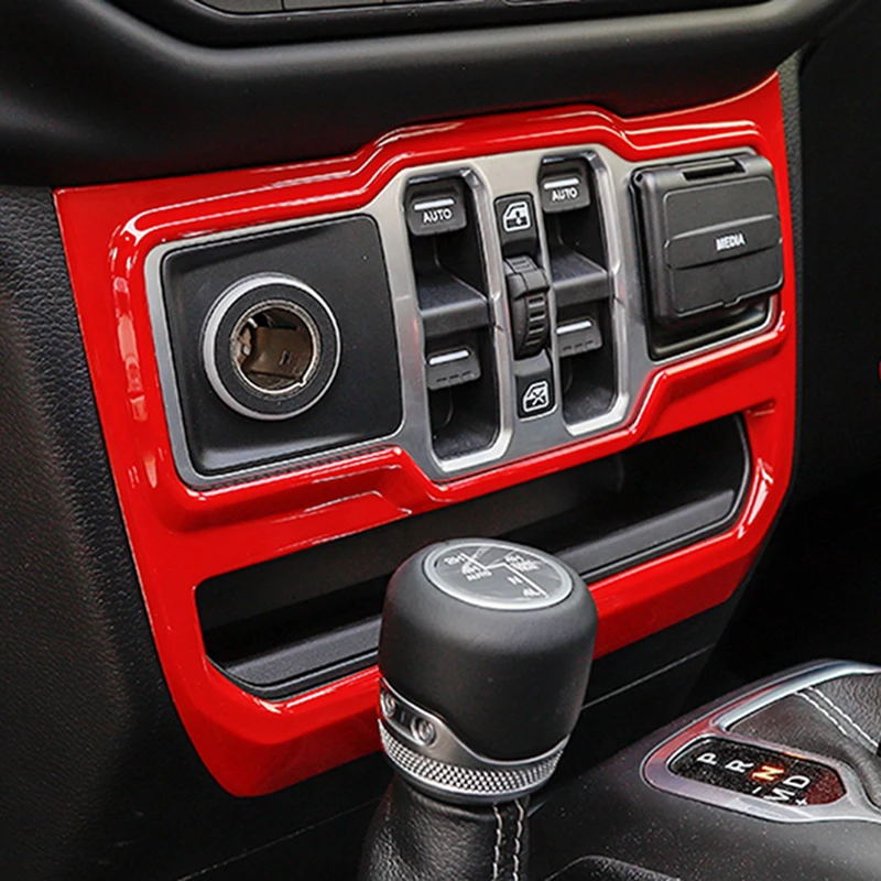 LHD! Для Jeep Wrangler JL 2018-2021 Гладиатор 2020 2021 красочное окно переключатель кнопки панель