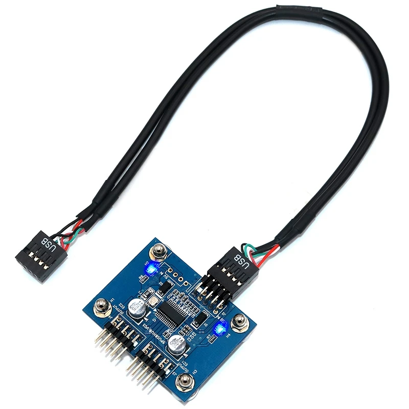 4-Порты и разъёмы USB 2 0 9-контактный разъем Удлинительный кабель для концентратора