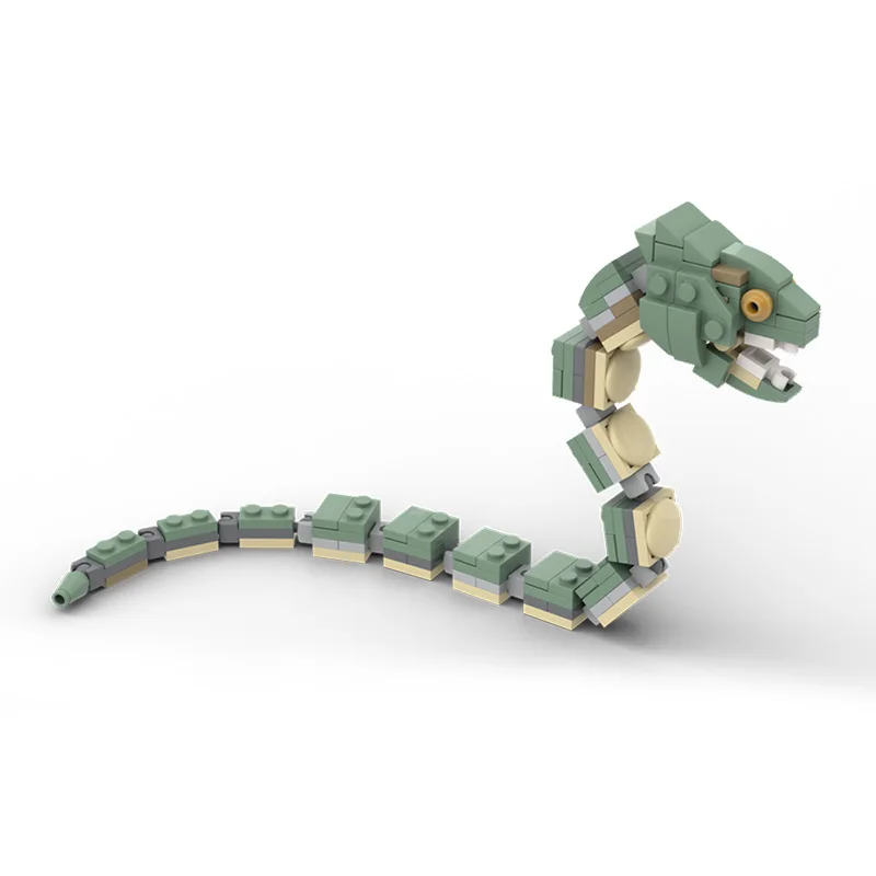 

MOC Mini Scale Basilisk Movie Character DIY Model Building Blocks Bricks Educational Birthday Christmas Gifts For Kids Fans
