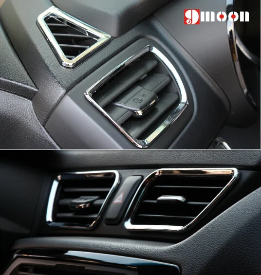 Верхняя Нижняя часть кондиционера на выходе хромированная отделка