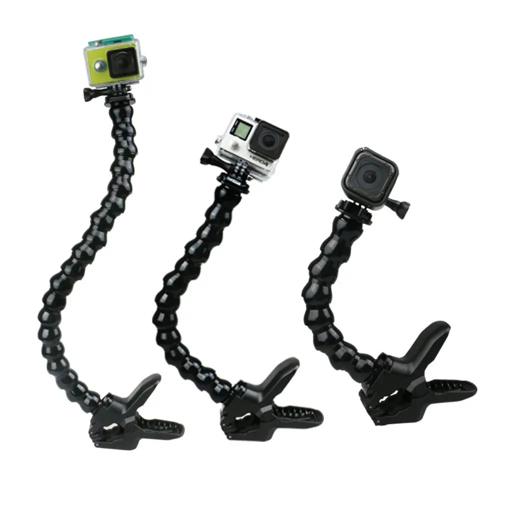 Регулируемый гибкий зажим для штатива GoPro Hero 7 6 5 Black|Селфи-моноподы| |