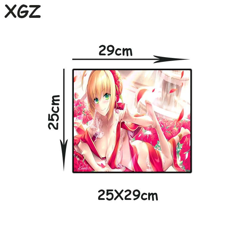 Коврик для мыши XGZ с мультяшным принтом резиновый Универсальный нескользящий