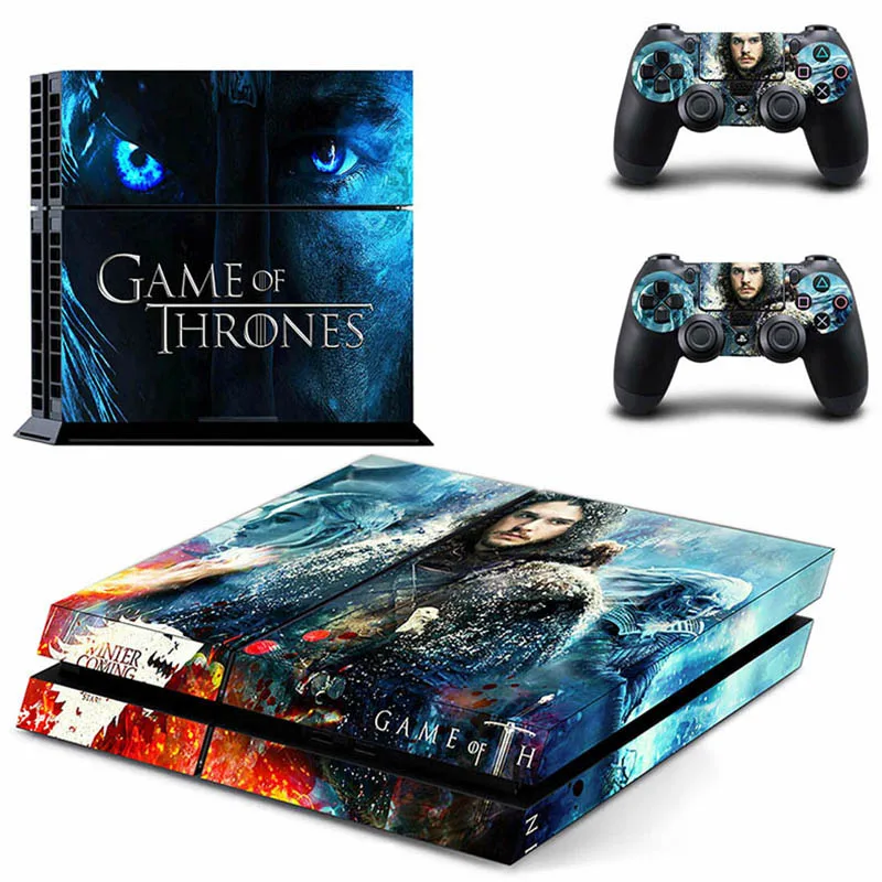 Стикер s Игра престолов наклейка для PS4 PS 4 игровая станция Pegatinas Adesivos консоли