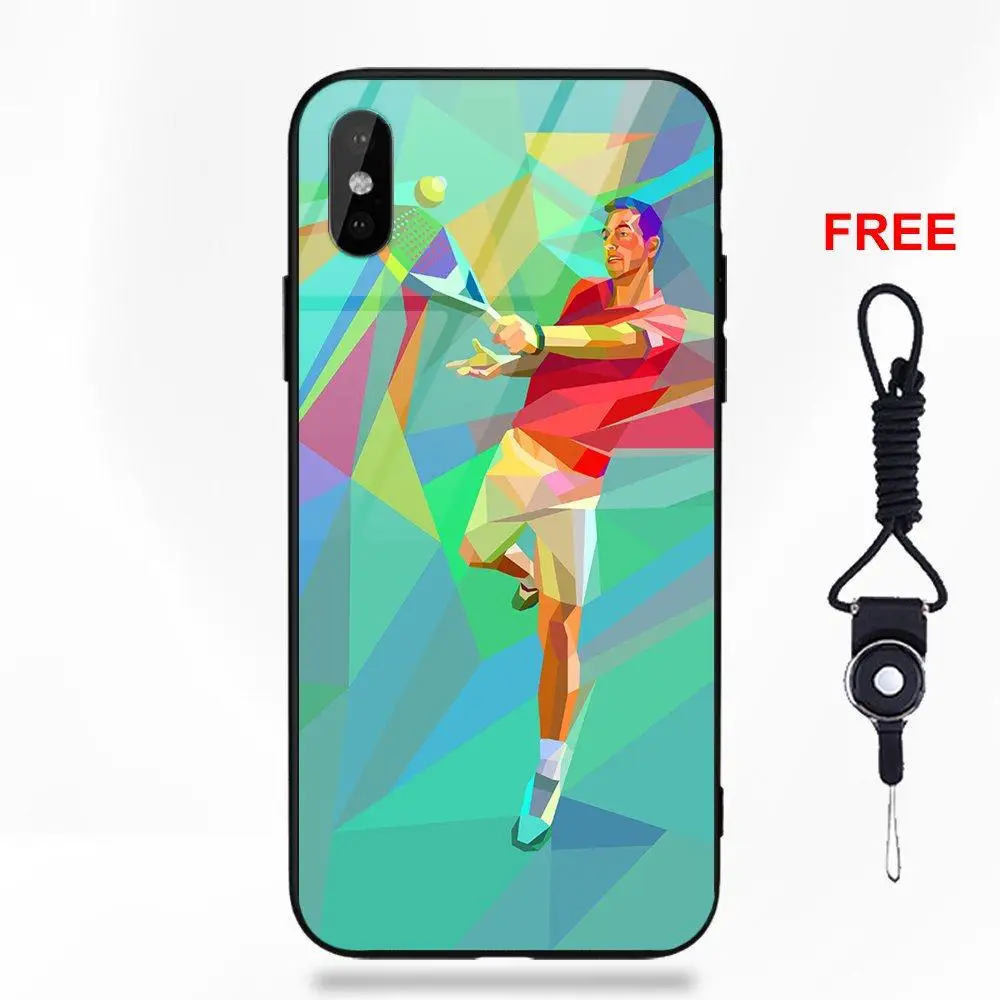 Фото Игровой теннисный мяч для Apple iPhone 5 5C 5S SE 6 6S 7 8 Plus X XS Max XR мягкая рамка из ТПУ + чехол Игровой теннисный мяч для Apple iPhone 5 5C 5S SE 6 6S 7 8 Plus X XS Max XR мягкая рамка из ТПУ + чехол