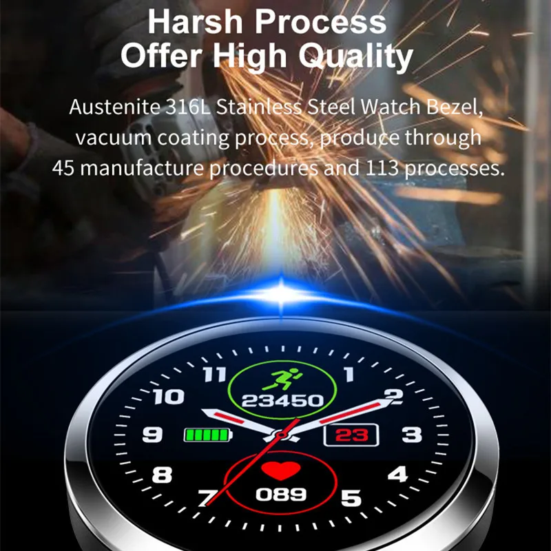 E70 Смарт часы ЭКГ фитнес трекер Водонепроницаемый IP68 спортивные умные монитор