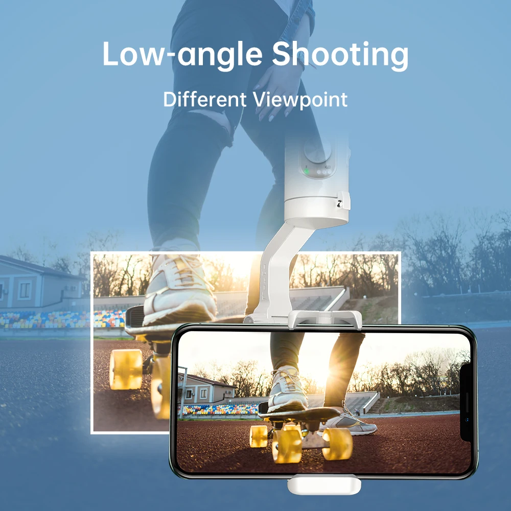 Смартфон карданный 3 осевой Ручной Стабилизатор для iPhone12 11Pro/Макс Samsung HUAIWEI Youtube