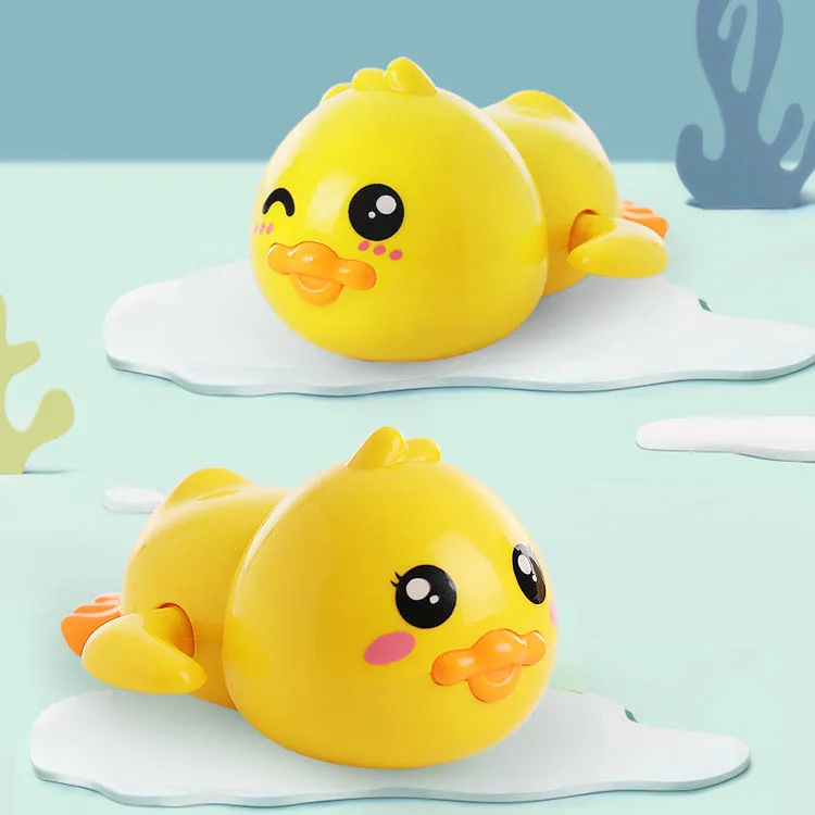 Симпатичная желтая утка летняя Ванная комната для душа детская плавательная