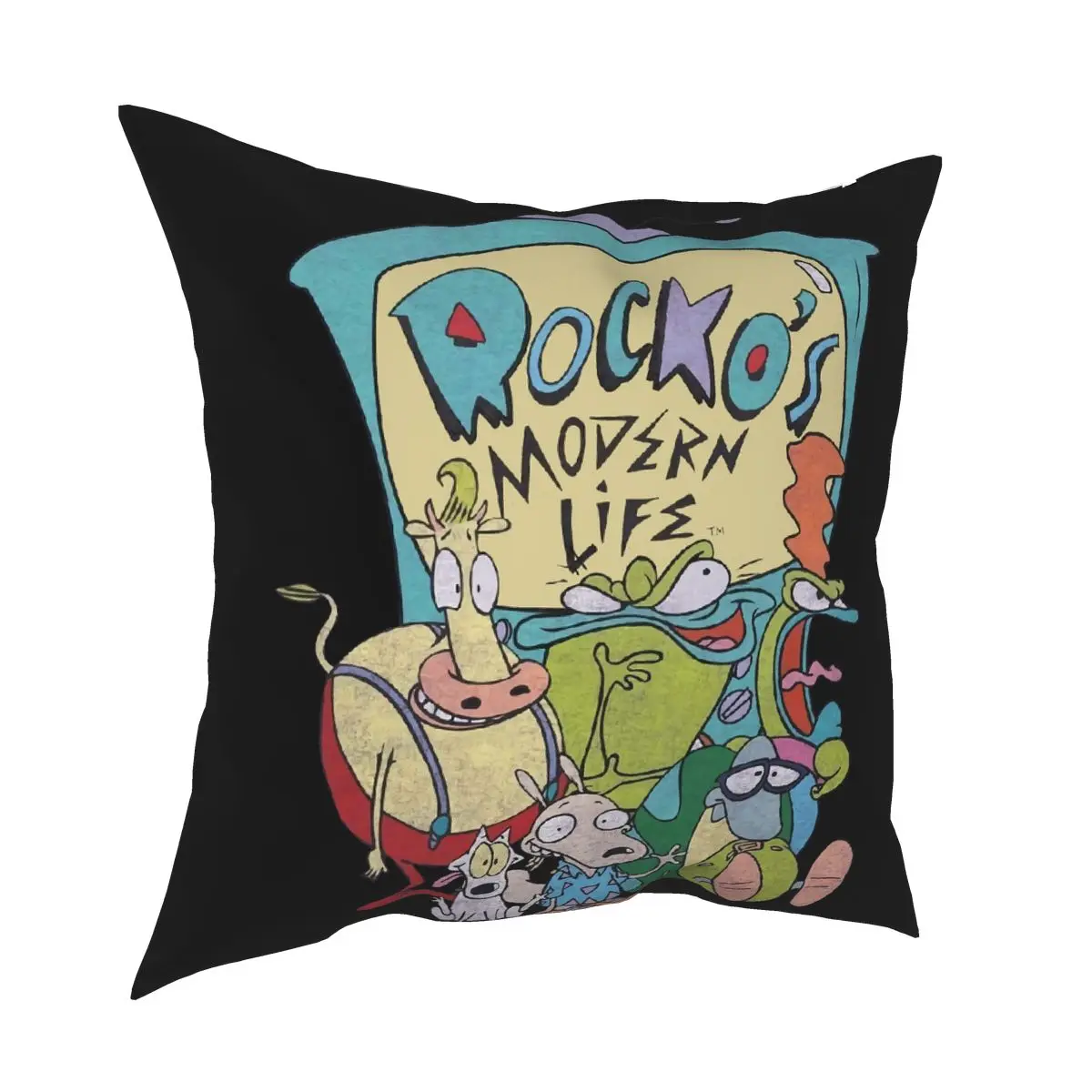 Rockos Modern Life Group T вечерние Design Fitness женский чехол для подушки отличного
