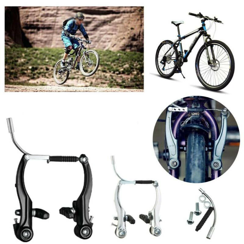 

Hot Mountain Bike Brake V Shaped Road Brake Bicycle Safety Riding Accessories Brake Bike Parts Supplies Hydraulic Disc Brake Set