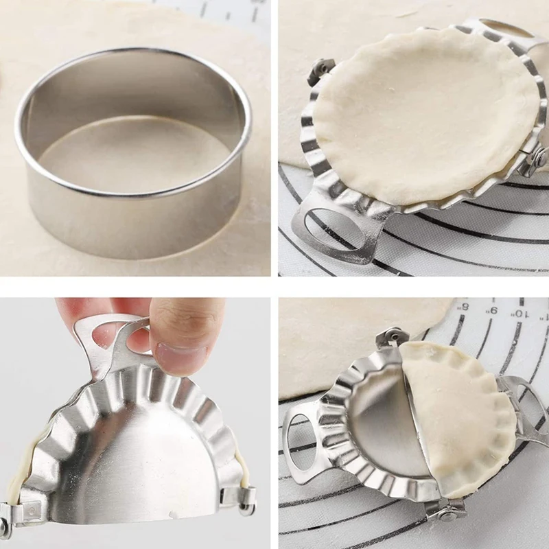 5 Pcs Dumplings Maker Dumpling Mould Slicer Pastry Tools Mold Kitchen Accessories |