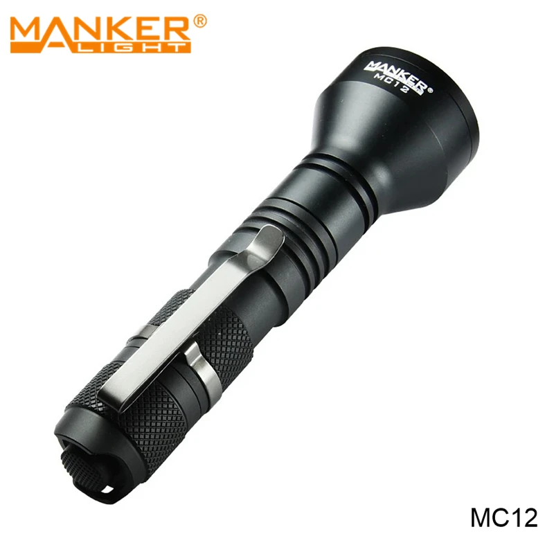Светодиодный фонарик Manker MC12 с микро USB 650 м|Фонарики и осветительные приборы| |