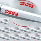 8 шт.компл. прозрачная защитная пленка для ручки автомобиля для Volkswagen VW Polo Tiguan Passat B6 B7 B8 T5 T6 Golf UP Vento Arteon Touareg