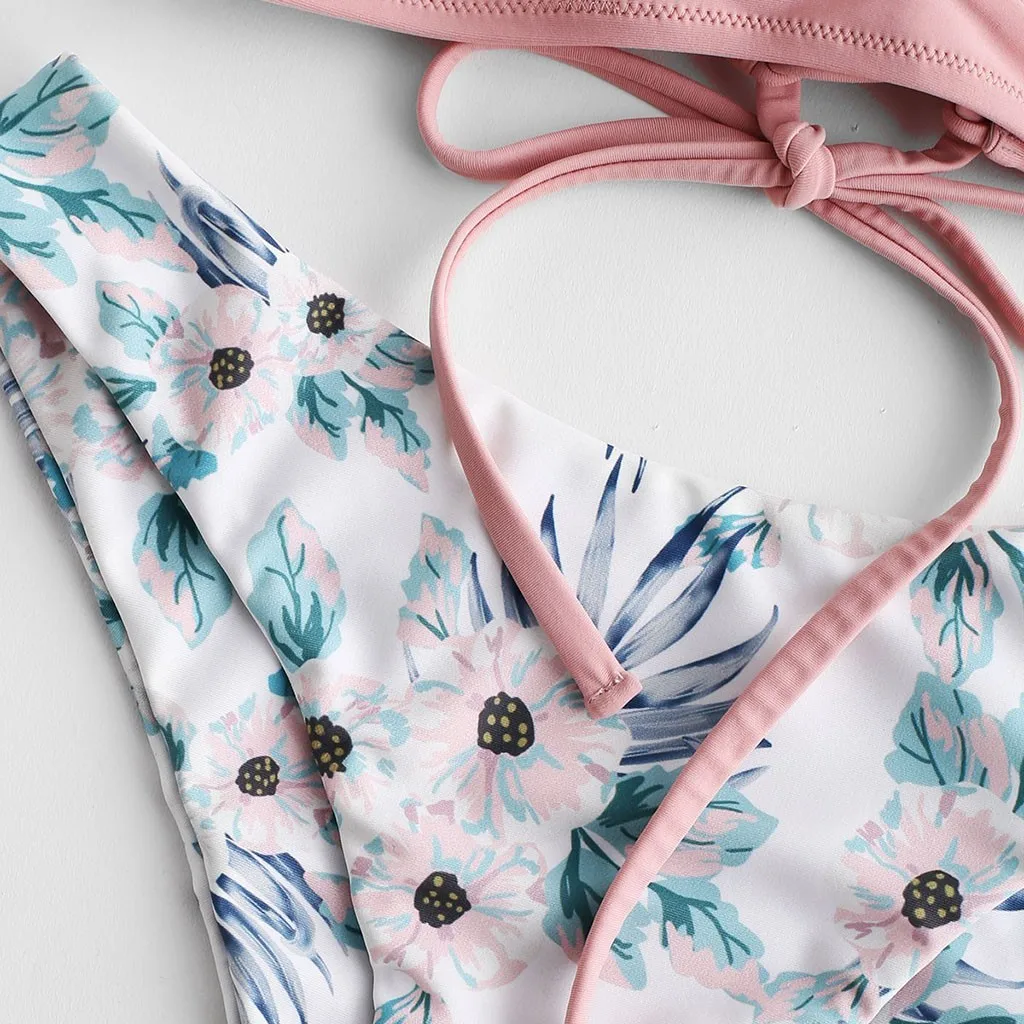 Купальник бикини SAGACE женский купальник с высокой талией комплект 2020 купальный