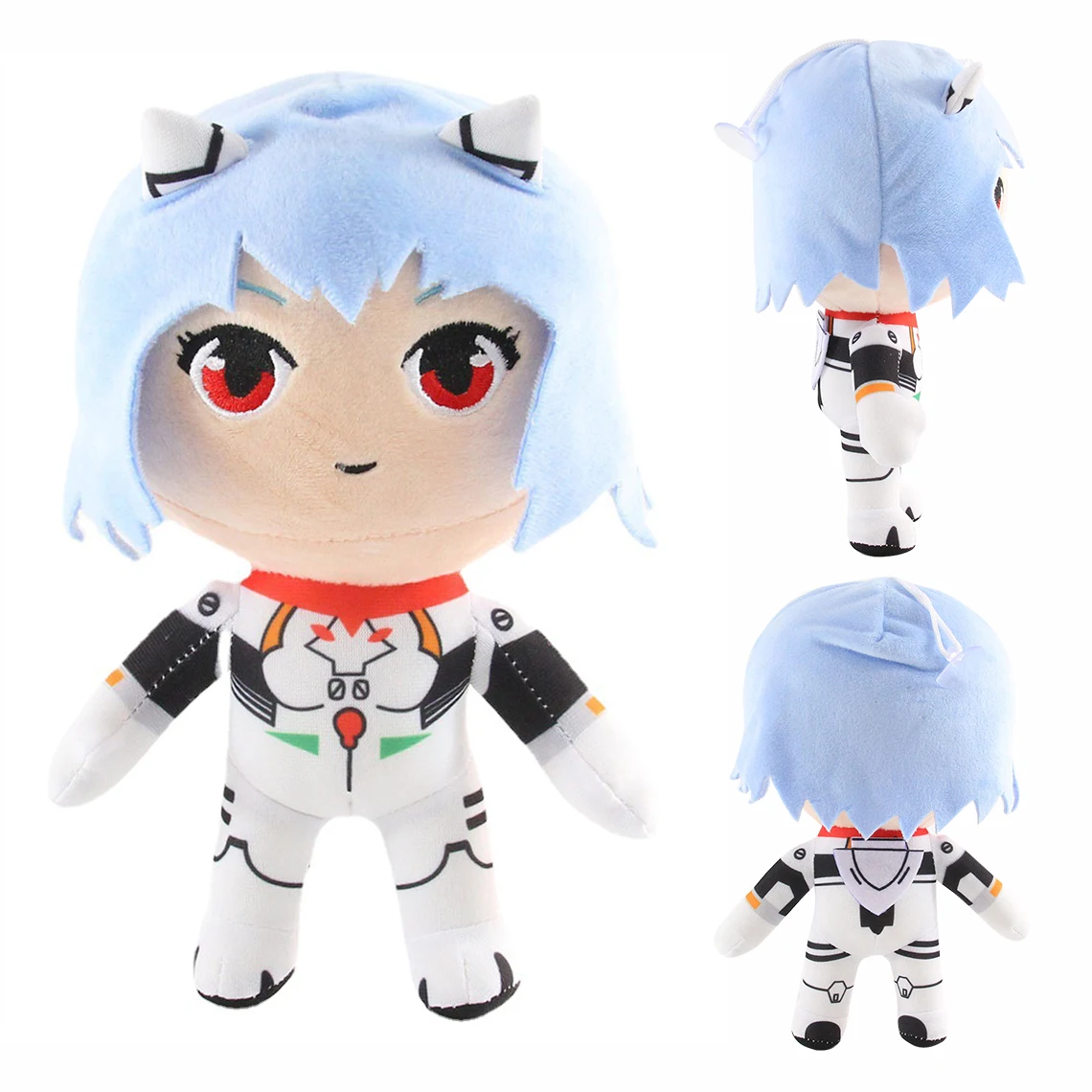 

2022 new 23CM Rei Ray Plush Stuffed Plushie Hot Sofa Anime Kawaii Cute Cartoon Toys Dolls Cosplay Room Decor For Kids Girl Boys