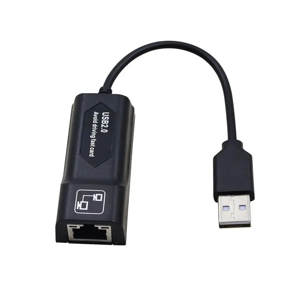 Адаптер локальной сети USB 2 0 сетевая карта к RJ45 LAN для Win7/Win8/Win10 Macbook Xiaomi Mi ПК