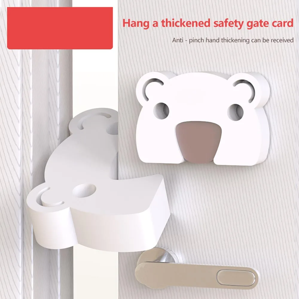 

Baby Anti-Clamp Hand Door Stop Safety Door Suction Protection Cute Safety Door Card Doors Stopper Child Protection Hand Props