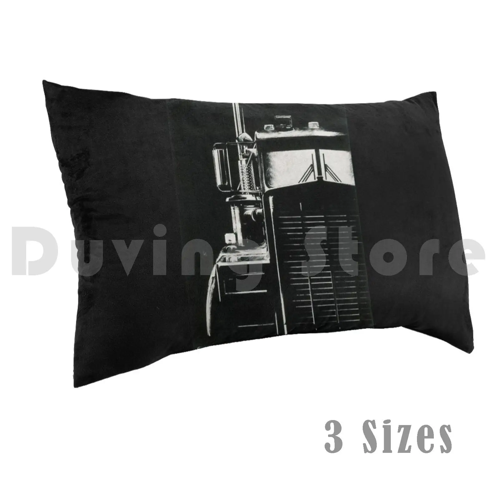 

One Semi Pillow Case Printed 50x75 Bbk04200 Truck Vehicle Conveyance Transportation Transport Machinery