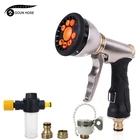 Водяной распылитель высокого давления, шланг для мойки автомобиля, бутылка с распылителем, Полив сада, Дождеватель, продажа напрямую