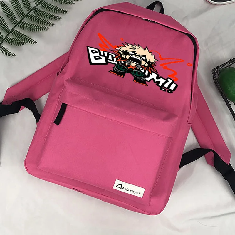 

My Hero Academia Boku No Hero Academia Bakugou mochilas anime travel sac a dos bolso mujer mujer women backpack