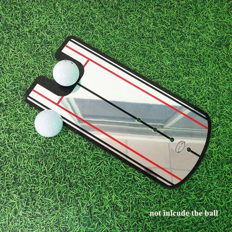 

Outdoor male and female golf putter training alignment training aids Golf mirror trainer