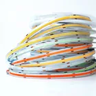 Светодиодная лента высокой плотности с монолитным блоком светодиодов, 12 В постоянного тока, 24 В, 384528 светодиодовм, гибкая линейная лента 3000 К, 4000 к, красный, синий, розовый, зеленый, теплый белый