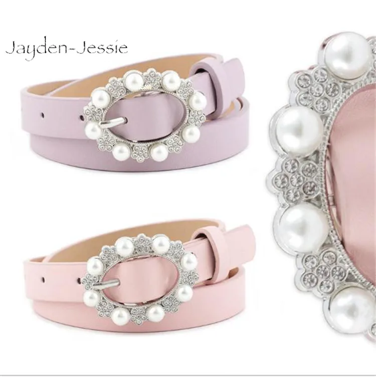 2019 Новое роскошное модное простое 100 платье с тонким поясом жемчужной пряжкой