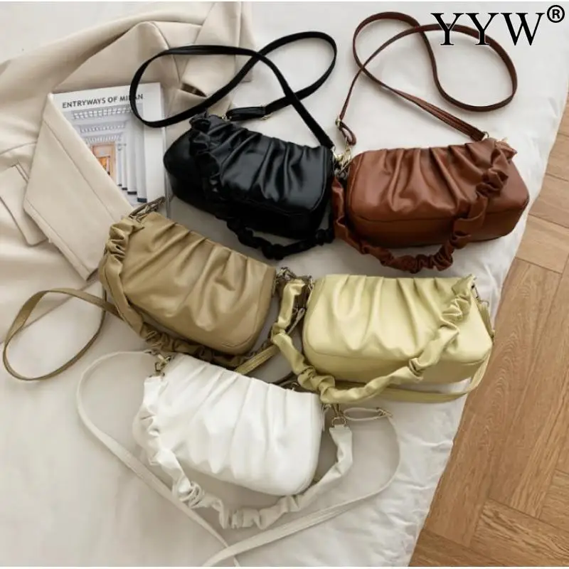

Fashion Simple Women Leather Shoulder Bag 2021 High Quality Casual Handbag For Women Ladies Party Shopping Wedding Shoulder Bag