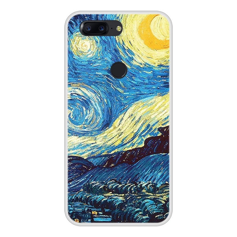 Чехол для OnePlus 5 T мягкий силиконовый чехол из ТПУ с крутым рисунком OnePlus5T в наличии