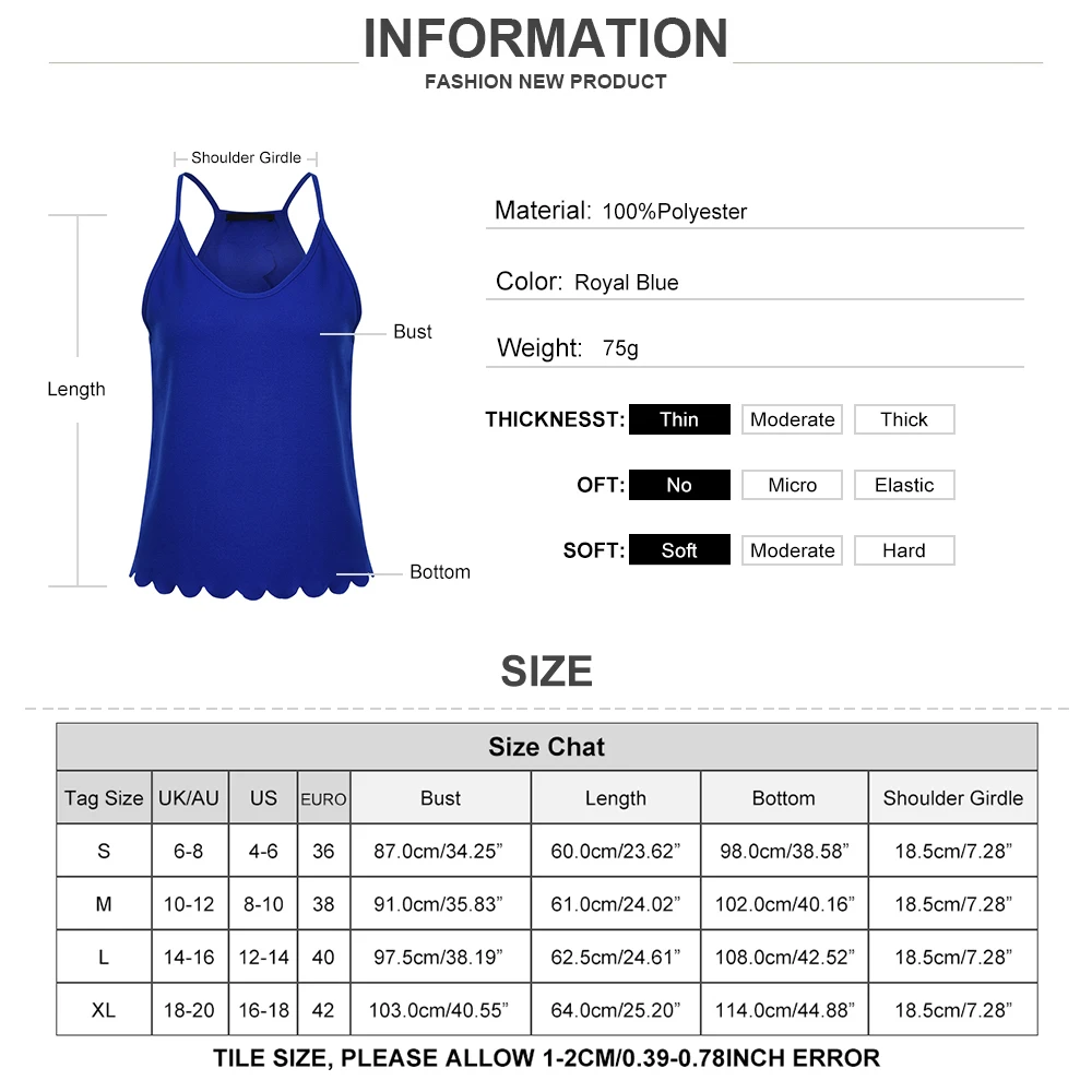 

Female Tank Tops Summer Solid Color Women Casual Sleeveless Camisole Sexy V Neck Backless Wave Hem Lady Spaghetti Strap Vest D30