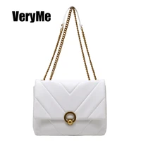 VeryMe Simple Shoulder Bags For Women Soft Leather Womens Handbags High quality Square Bag For Girly New Listing Sac Femme Luxe