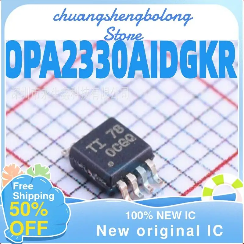 

10-200 шт. OPA2330AIDGKR MSOP8 OPA2330AIDGK OPA2330AIDGKT новый оригинальный IC