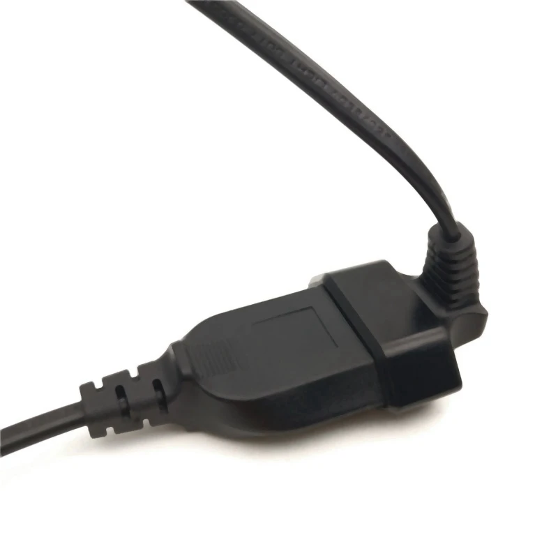 

Europea 90 Degree Male Plug to Female Socket Power Extension Cable for PC Computer PDU