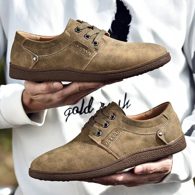 

Fashion High Quality Comfort Men Shoes Casual Breathable Driving Moccasins Man Flats Footwear Leisure Flexible Men Shoes F4-61